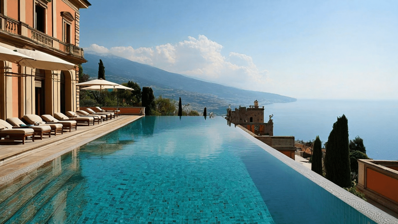 Beautiful green rolling hills - ideal spring travel destinations landscape